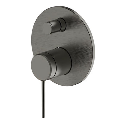 GARETH ASHTON POCO COMPLETE WALL MIXER WITH DIVERTER GUN METAL