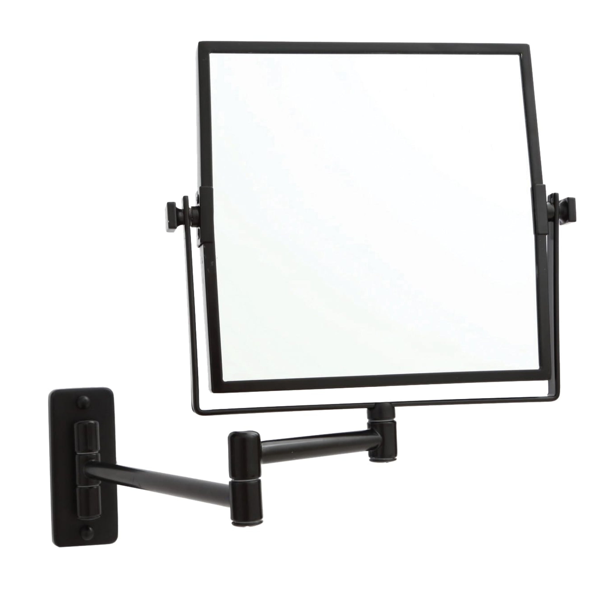 THERMOGROUP ABLAZE SQUARE 1&5X MAGNIFICATION MIRROR MATTE BLACK 185MM