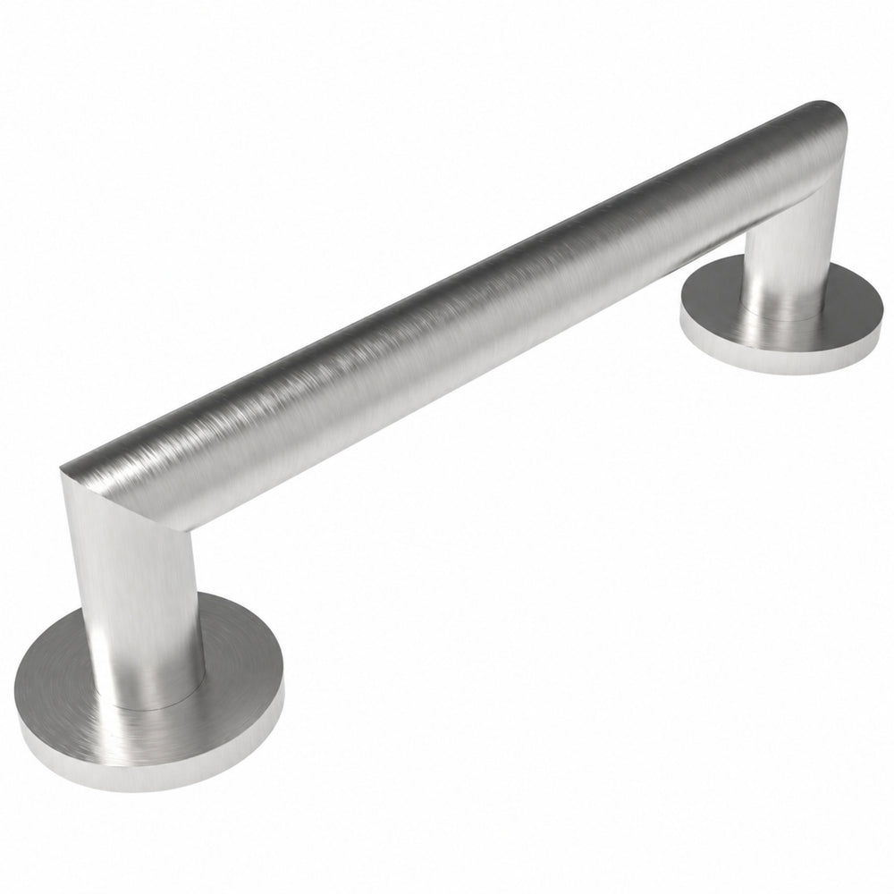 VITO L-SHAPE GRAB RAIL BRUSHED STAINLESS STEEL (AVAILABLE IN 300MM AND 400MM)