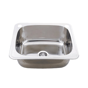 EVERHARD CLASSIC 35L UTILITY LAUNDRY SINK STAINLESS STEEL 555MM