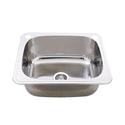 EVERHARD CLASSIC 35L UTILITY LAUNDRY SINK STAINLESS STEEL 555MM