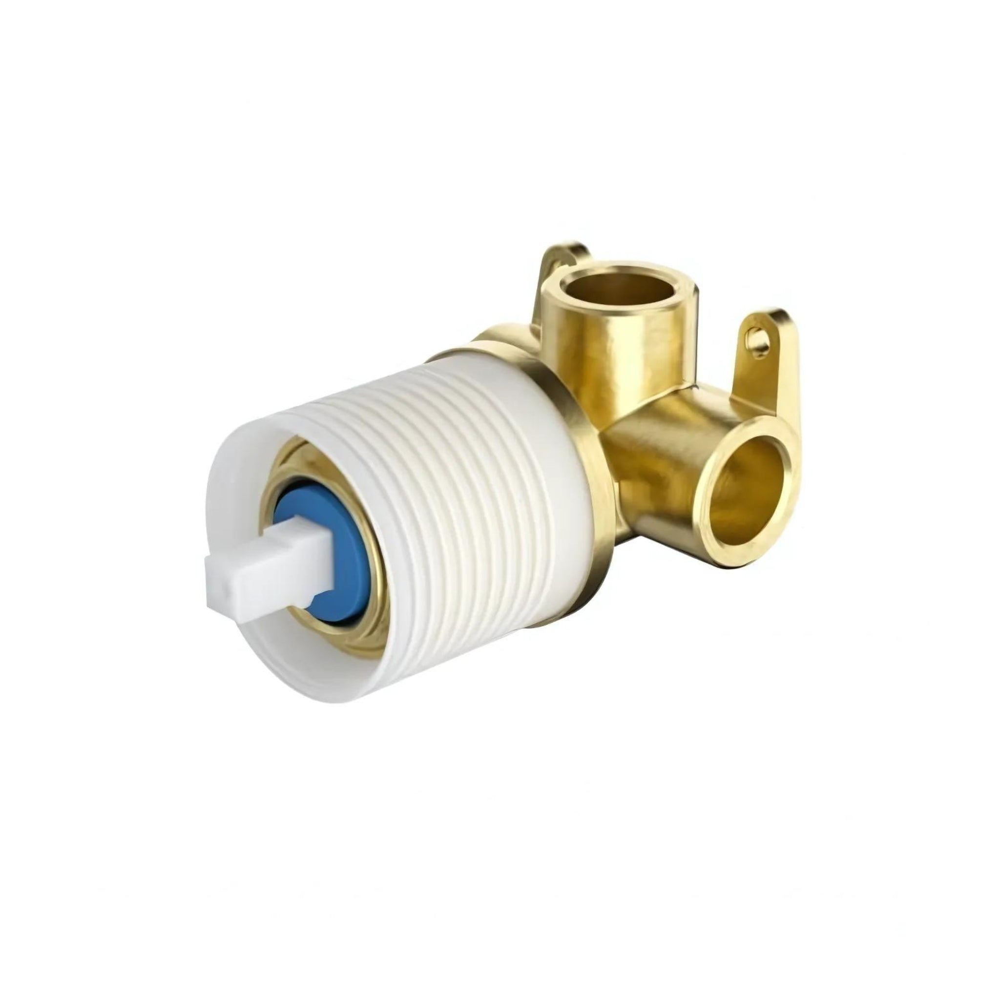 IKON LINIE LEAD FREE WALL MIXER TRIM KIT WITH ROUGH IN BODY GUN METAL