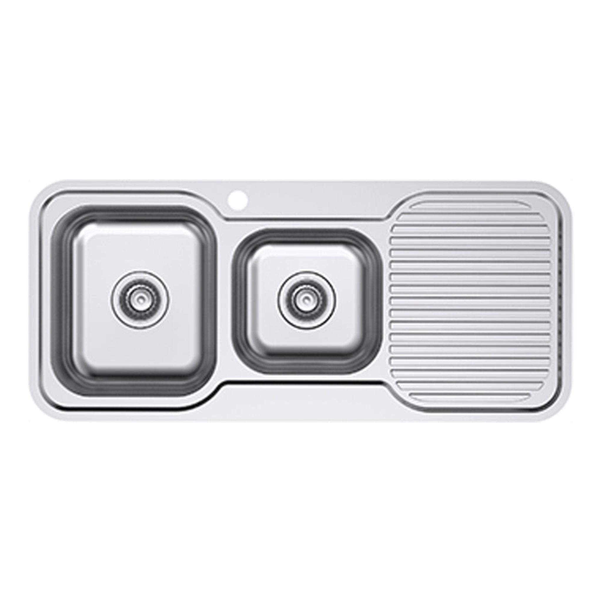 EVERHARD CLASSIC STANDARD 1.75 BOWL & DRAINER KITCHEN SINK STAINLESS STEEL 1080MM