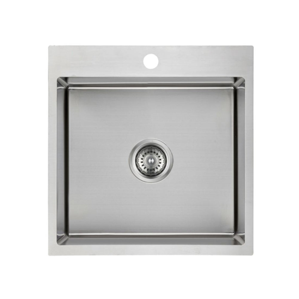 IKON CORA SINGLE BOWL LAUNDRY SINK ABOVE MOUNT STAINLESS STEEL 430MM