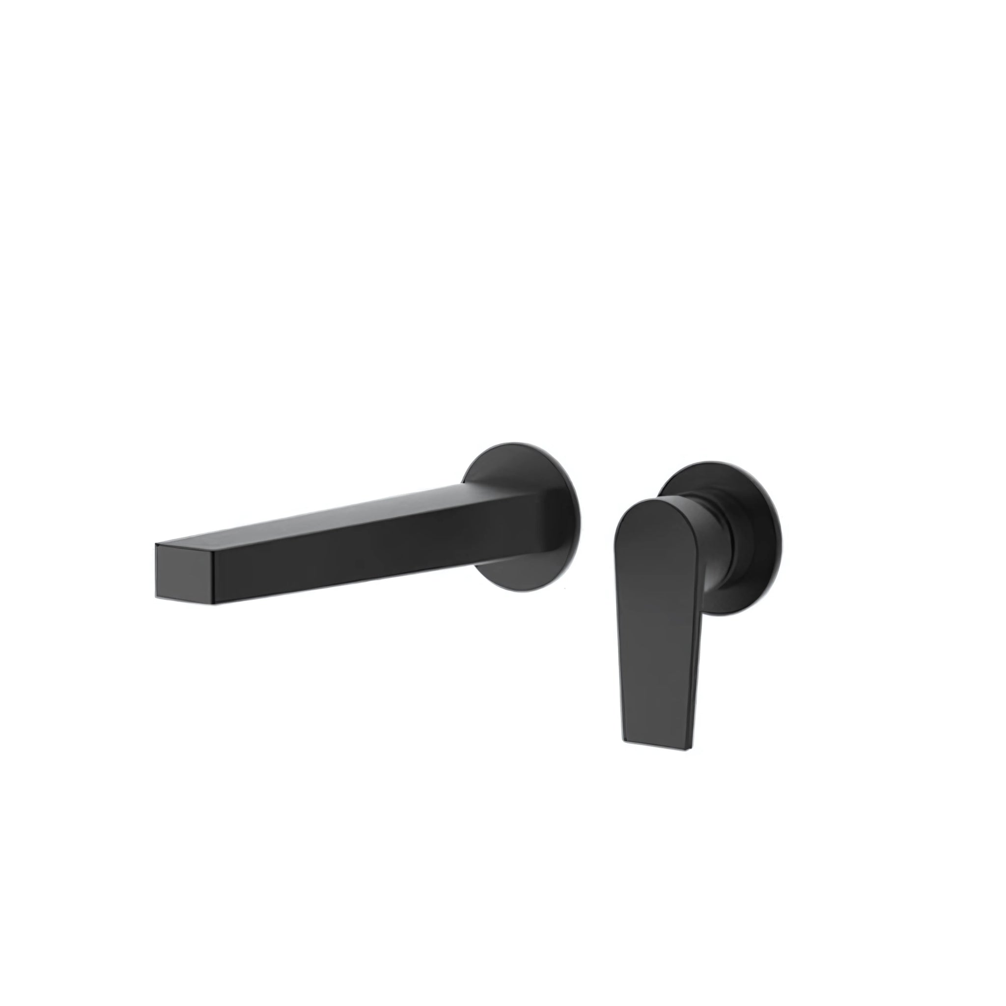 KOHLER TAUT WALL BASIN MIXER 200MM MATTE BLACK