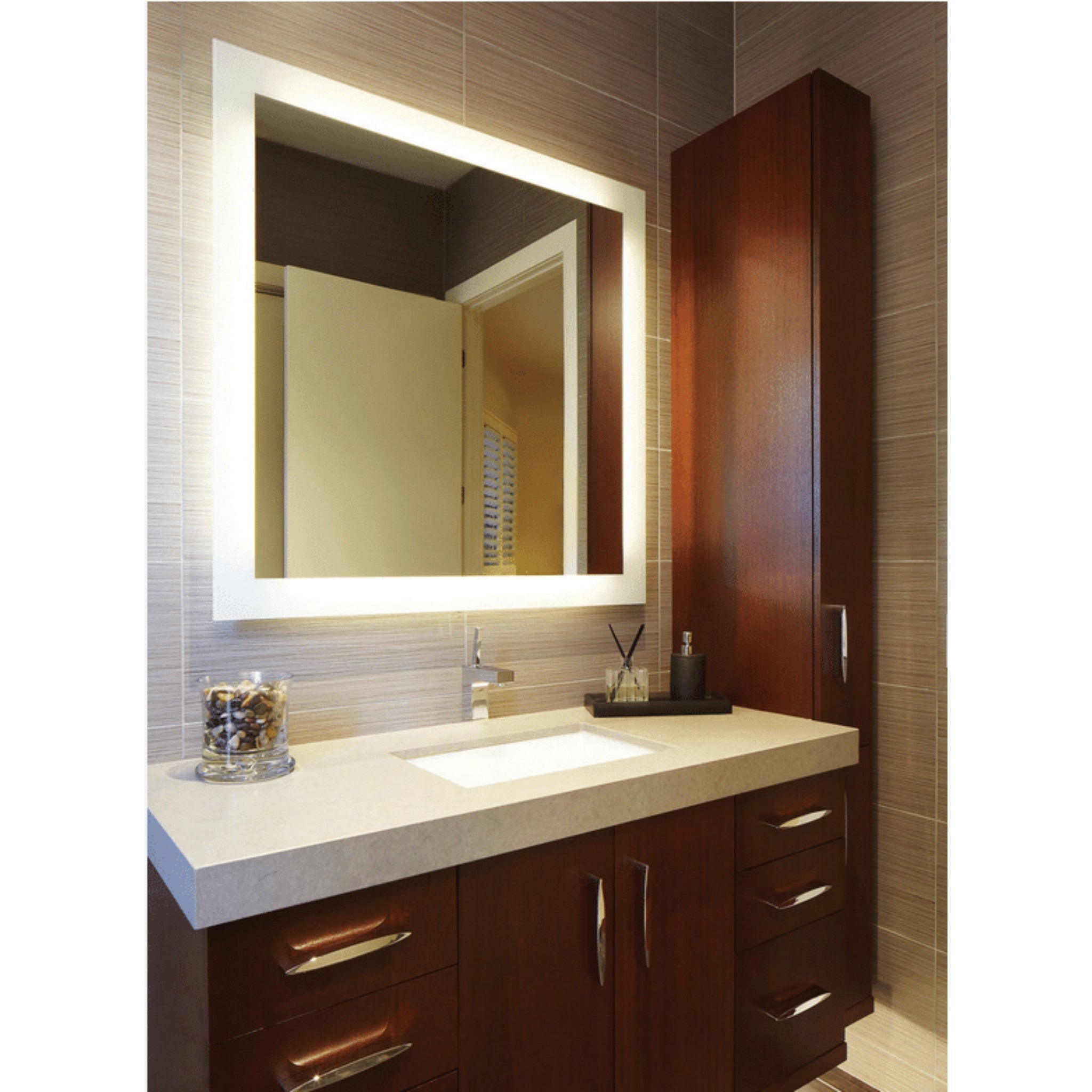 THERMOGROUP ABLAZE PREMIUM S RANGE BACK-LIT MIRROR 900MM