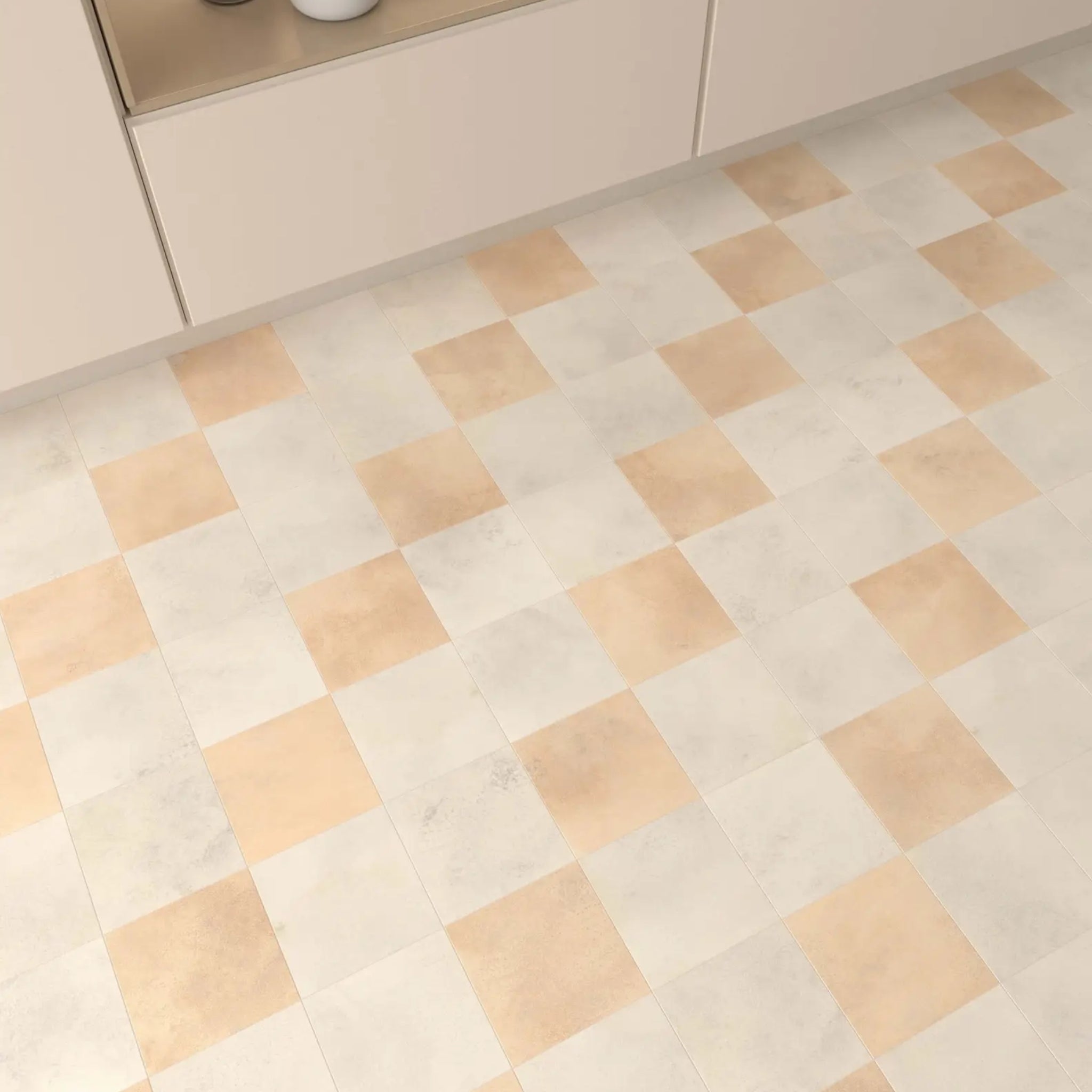 ELITE IMPORTERS GREENLAND PEACH ANTI SLIP 147X147MM SQUARE TILE (PER BOX)