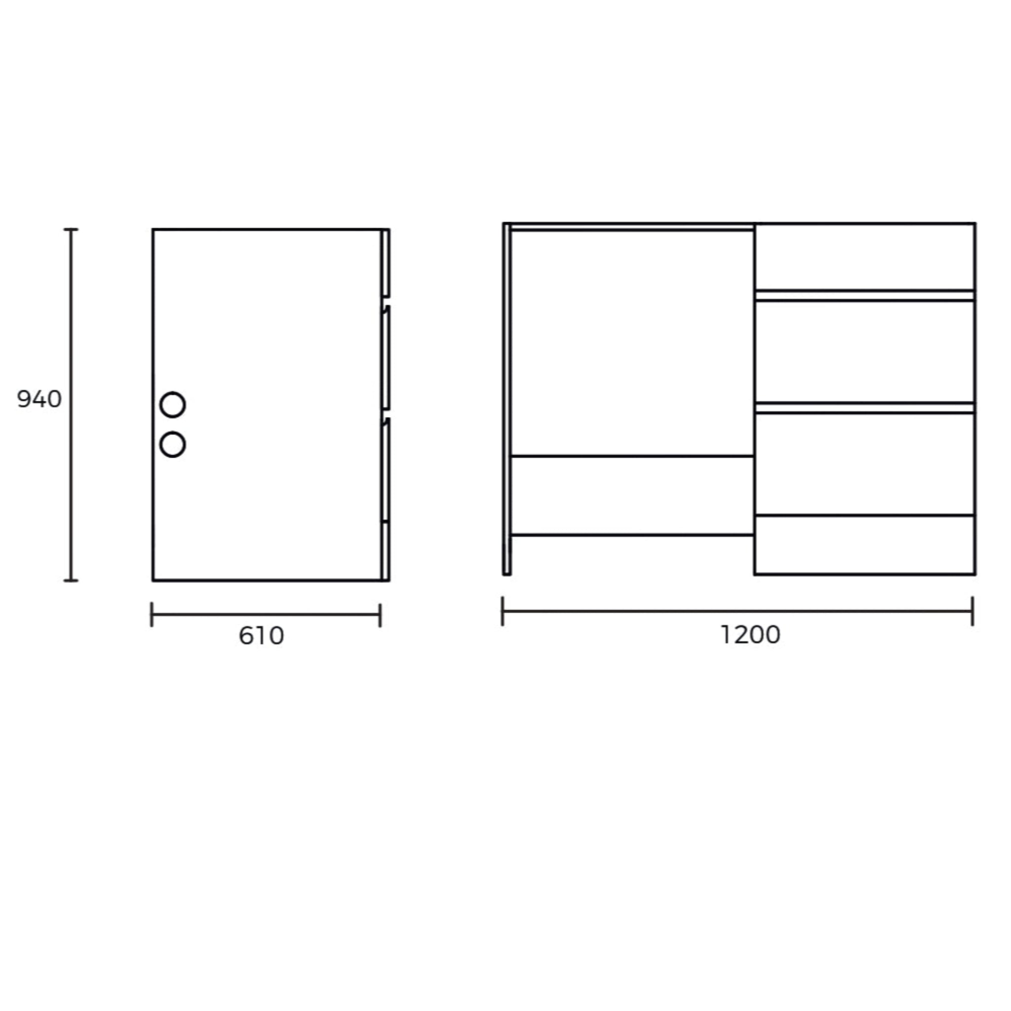 EVERHARD NUGLEAM ALL IN ONE LAUNDRY UNIT 1200MM WHITE
