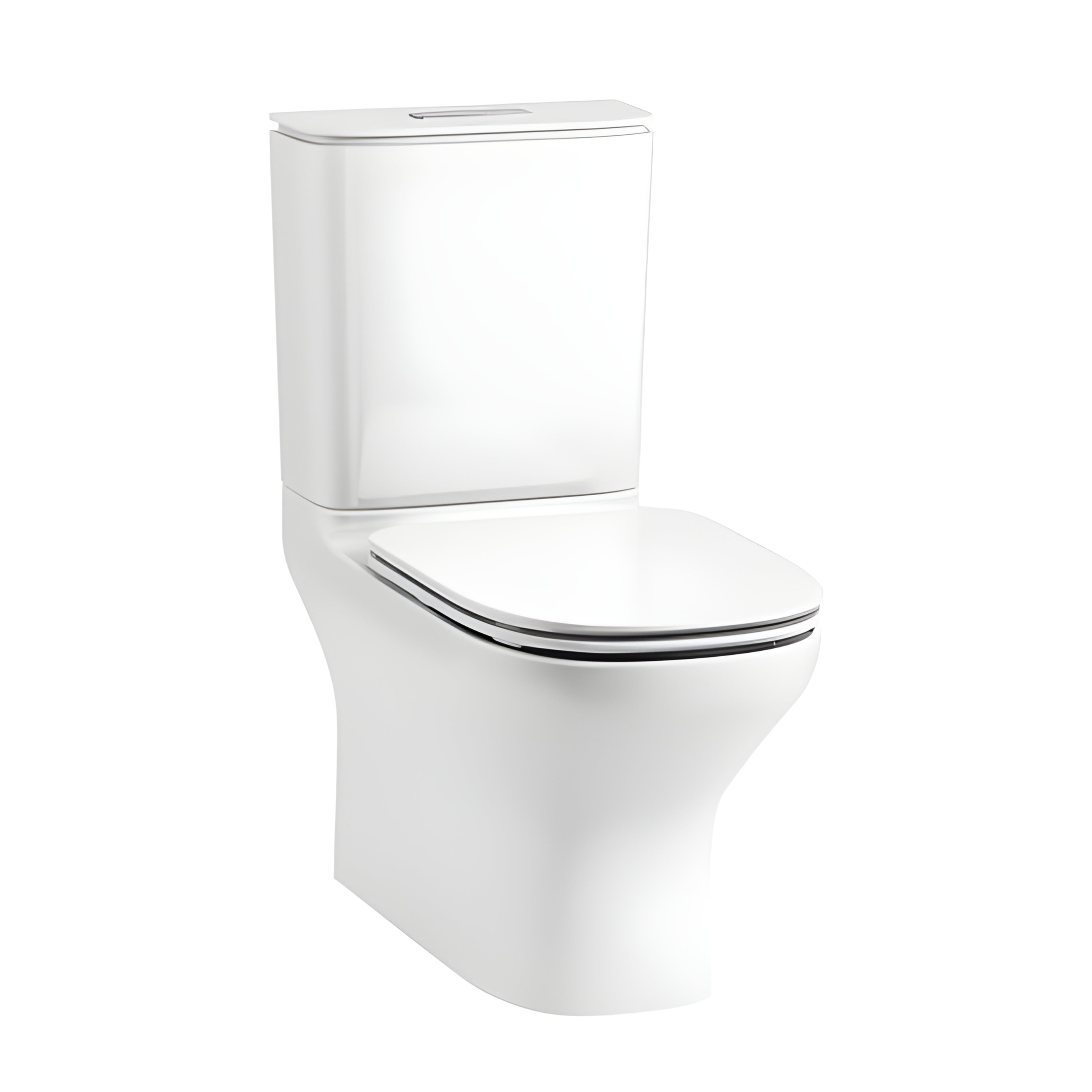 KOHLER MODERNLIFE BACK TO WALL TOILET SUITE WITH ELITE SEAT GLOSS WHITE