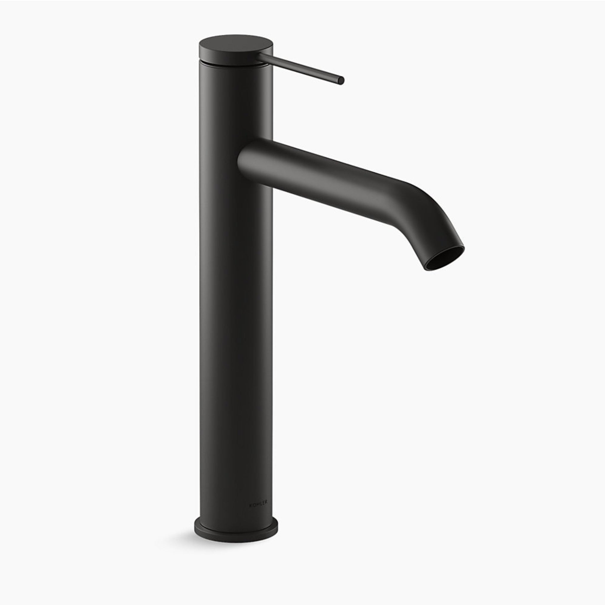 KOHLER COMPONENTS TALL BASIN MIXER 285MM MATTE BLACK