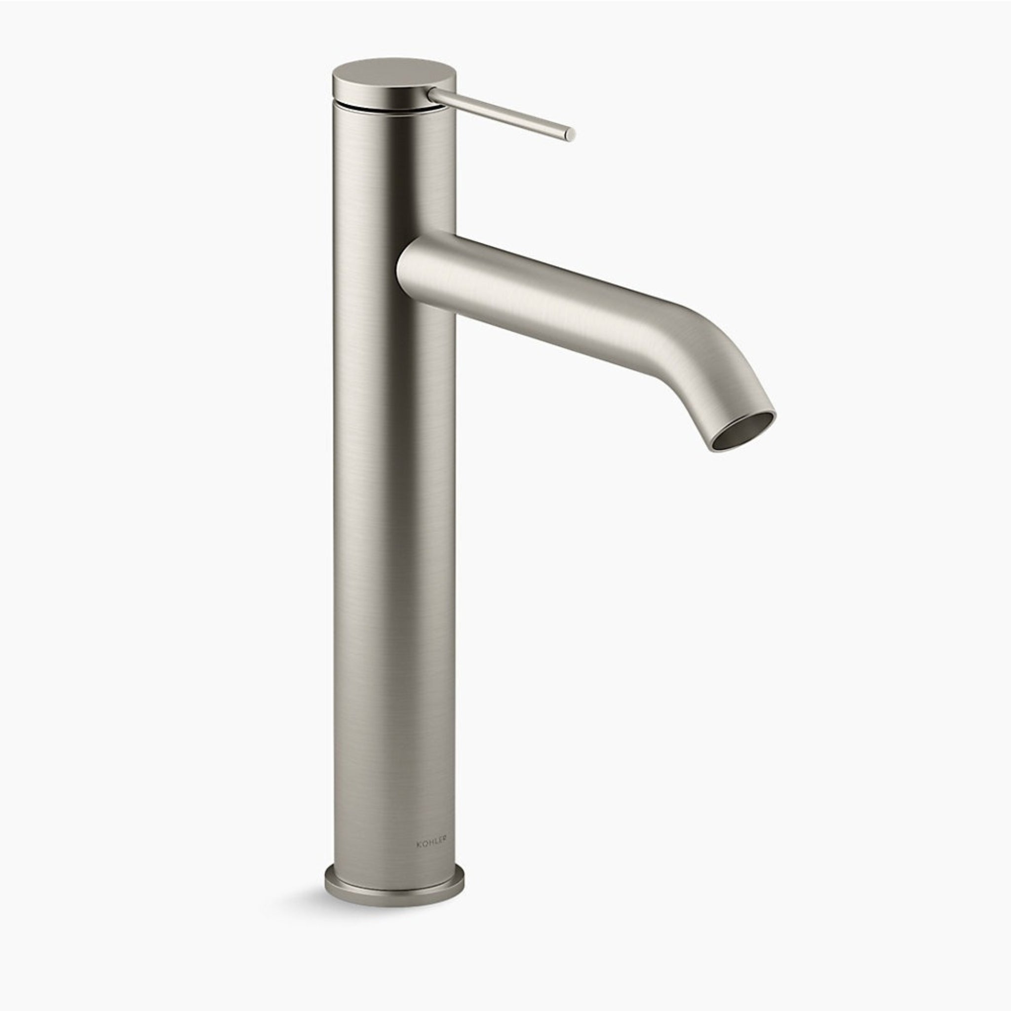 KOHLER COMPONENTS TALL BASIN MIXER 285MM BRUSHED NICKEL