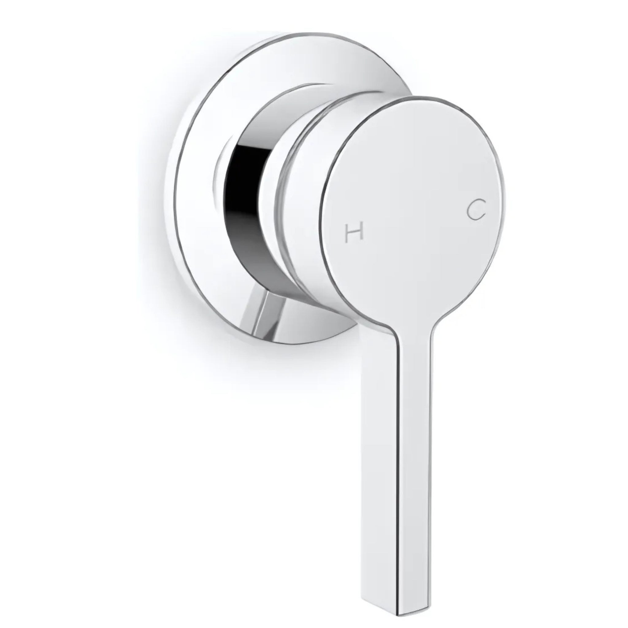 KOHLER COMPONENTS SHOWER WALL MIXER SINGLE HANDLE LEVER CHROME