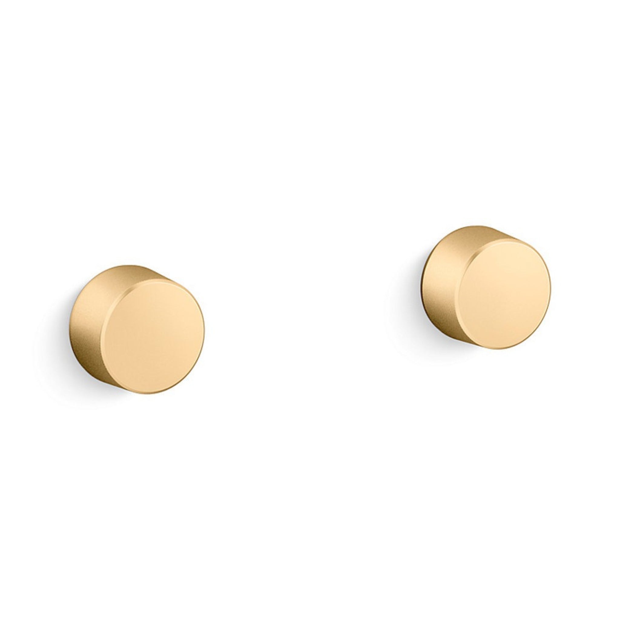 KOHLER COMPONENTS WALL TOP ASSEMBLY DUAL OYL HANDLE BRUSHED BRASS