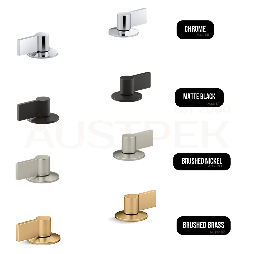 KOHLER COMPONENTS HOB MOUNT TOP ASSEMBLY LEVER HANDLE BRUSHED NICKEL