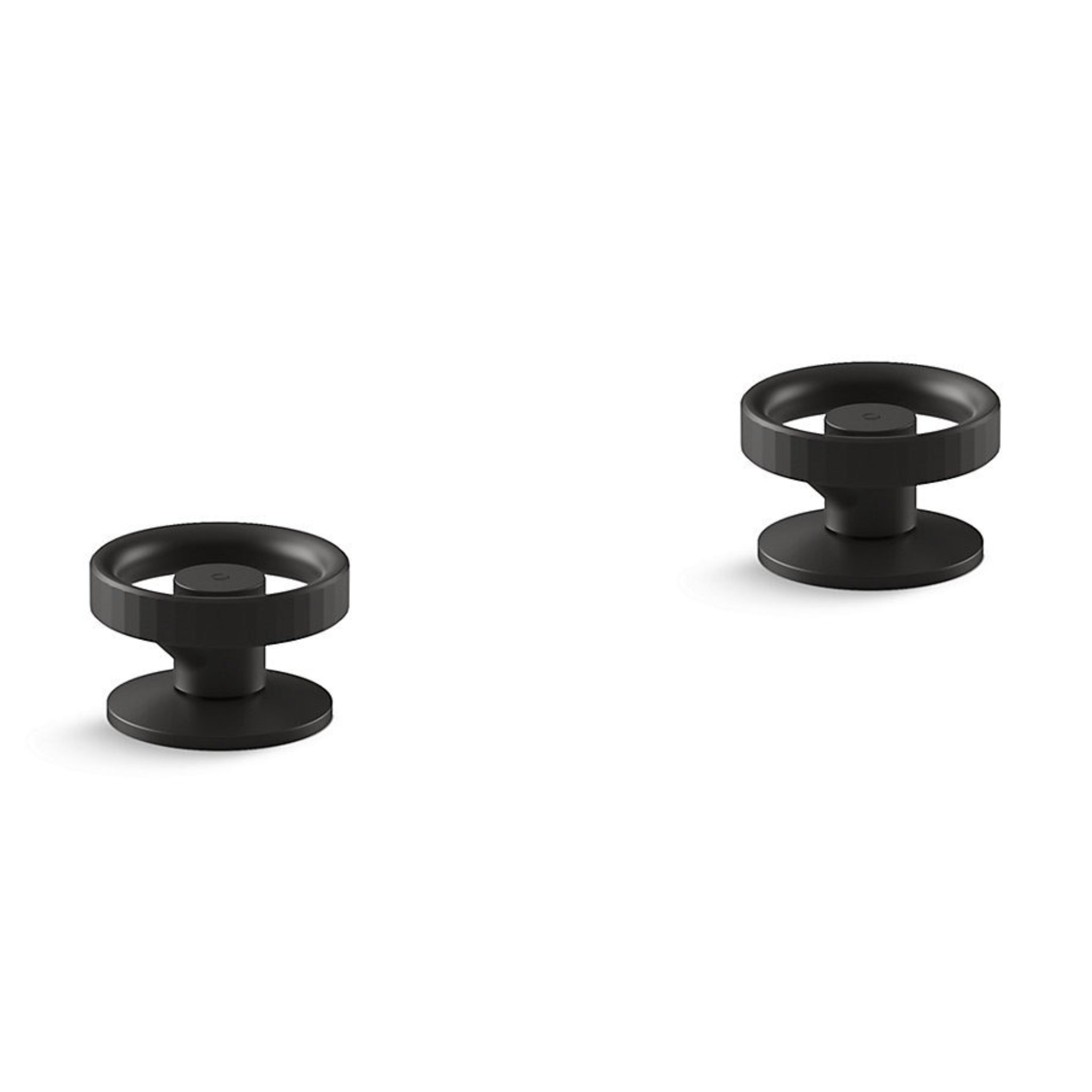 KOHLER COMPONENTS WALL TOP ASSEMBLY INDUSTRIAL HANDLE MATTE BLACK