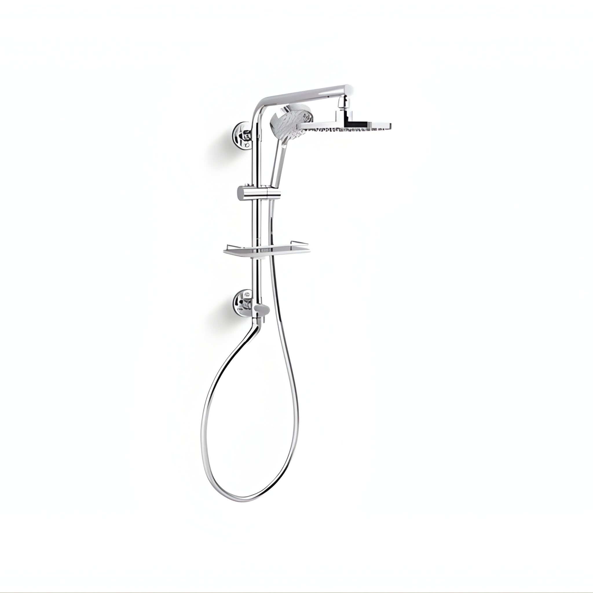 KOHLER HYDRORAIL PREMIUM SQUARE SHOWER SYSTEM CHROME
