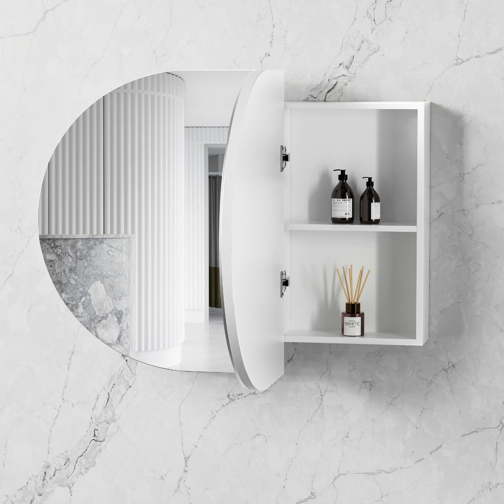OTTI BONDI MATTE WHITE SHAVING CABINET 1800X900MM