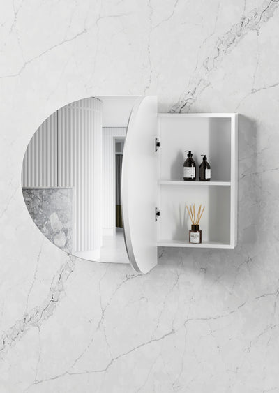 OTTI BONDI MATTE WHITE SHAVING CABINET 1800X900MM