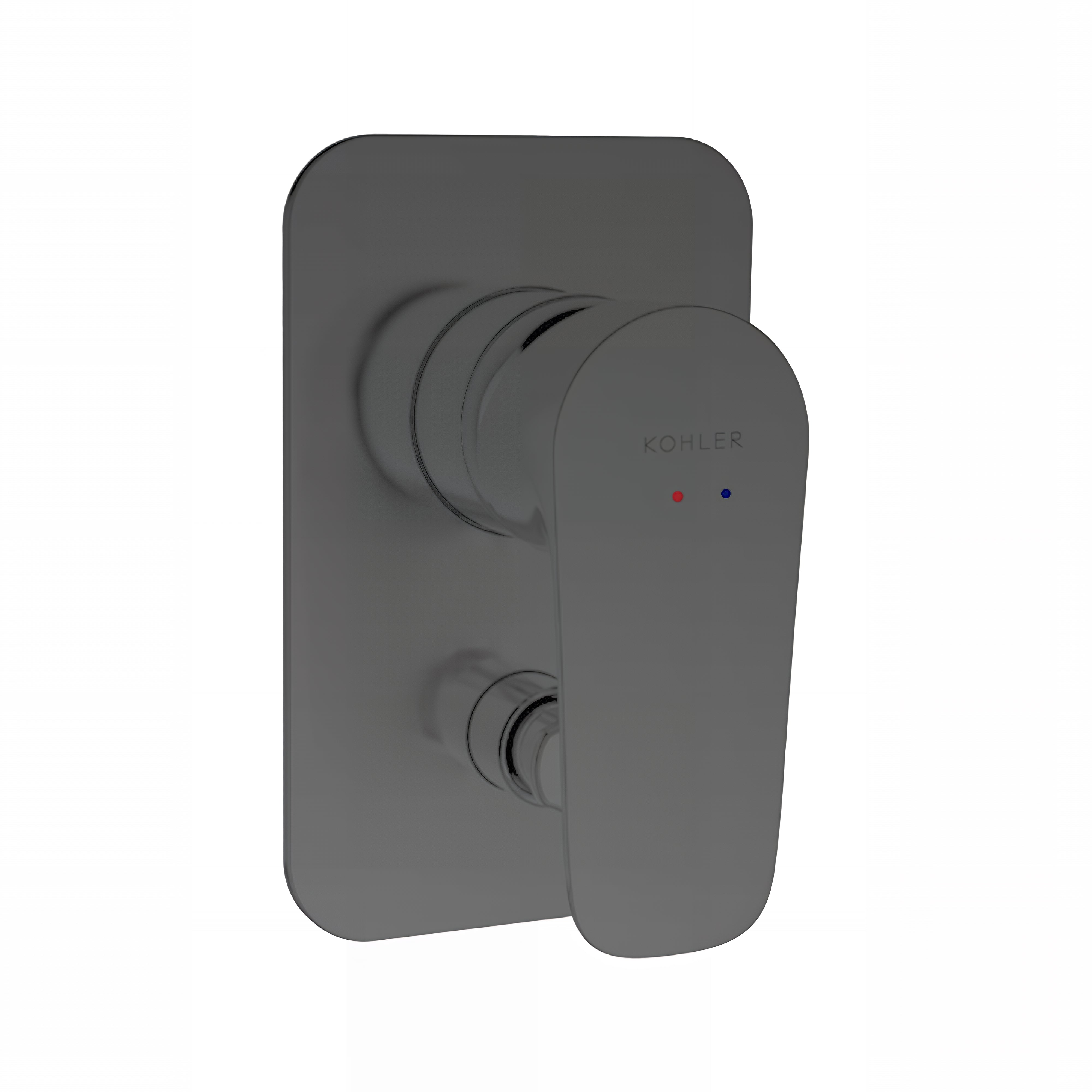KOHLER ALEO-S SHOWER AND BATH DIVERTER MIXER 100MM MATTE BLACK