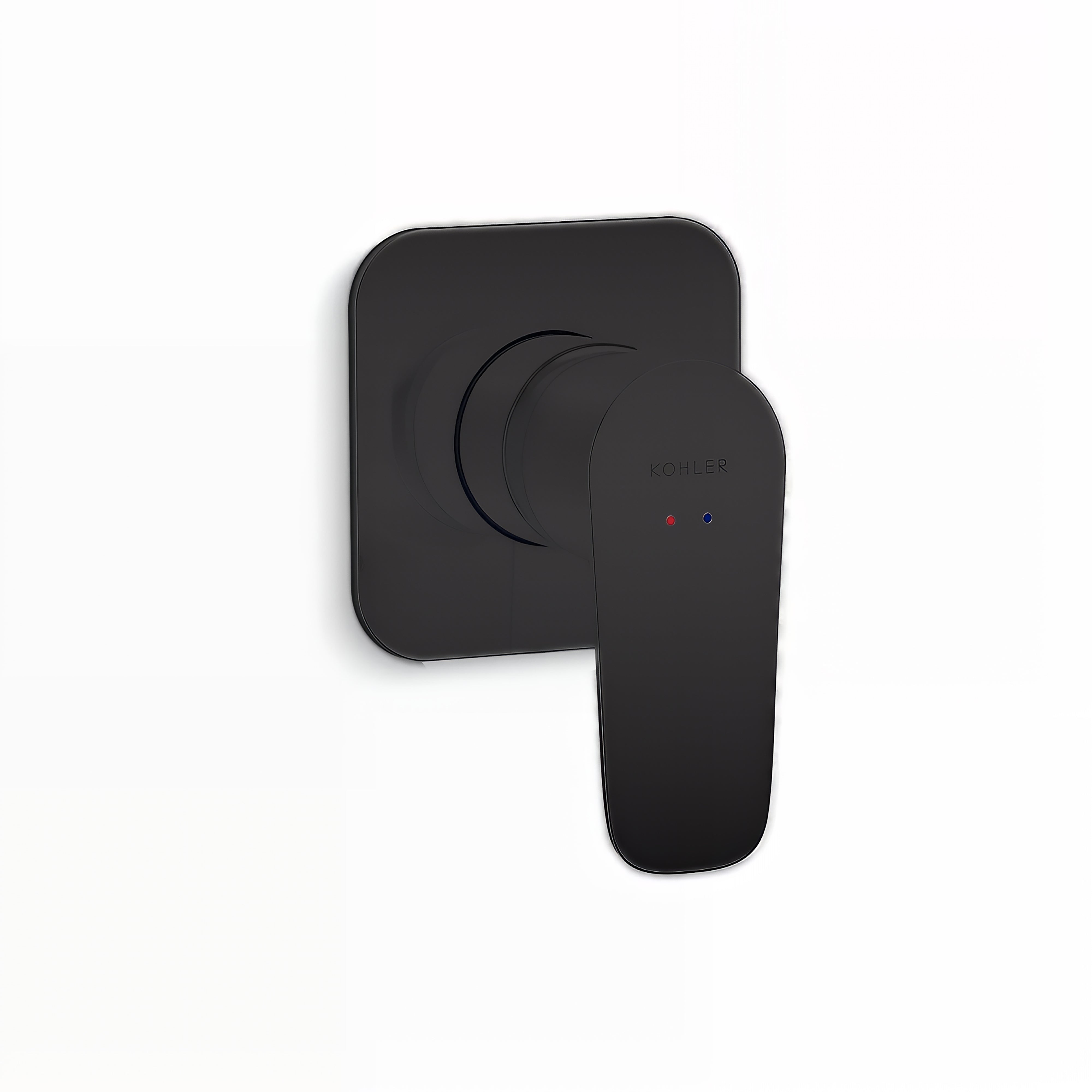 KOHLER ALEO-S SHOWER / BATH MIXER 100MM MATTE BLACK