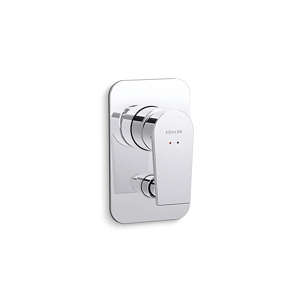 KOHLER TAUT SHOWER AND BATH DIVERTER MIXER FULL KIT 100MM CHROME