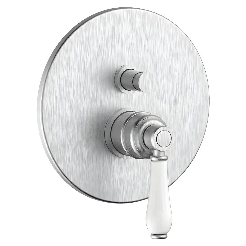 ARMANDO VICARIO PROVINCIAL WALL MIXER WITH DIVERTER BRUSHED NICKEL