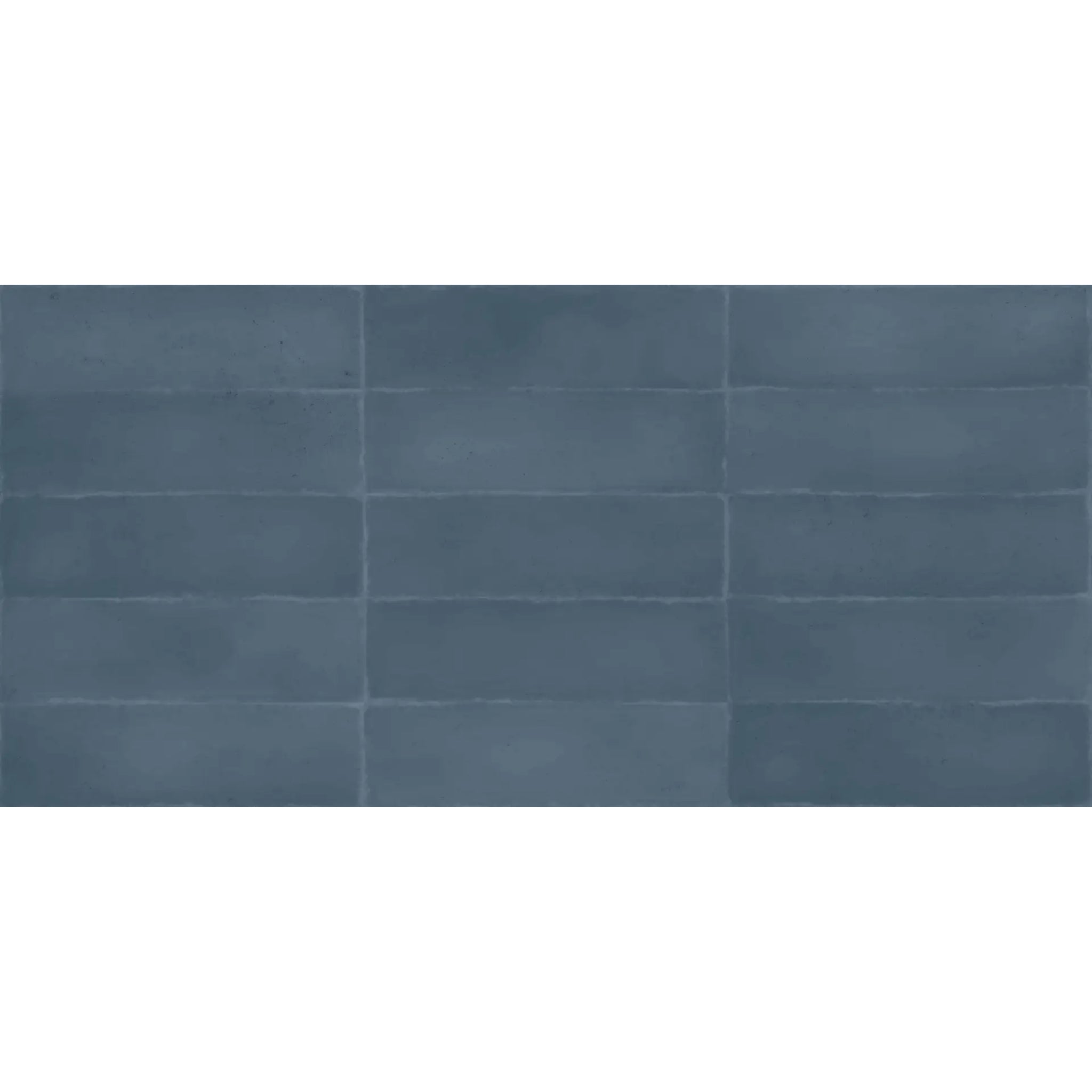 ELITE IMPORTERS MILANO BLU MATTE 69X240MM RECTANGLE TILE (PER BOX)