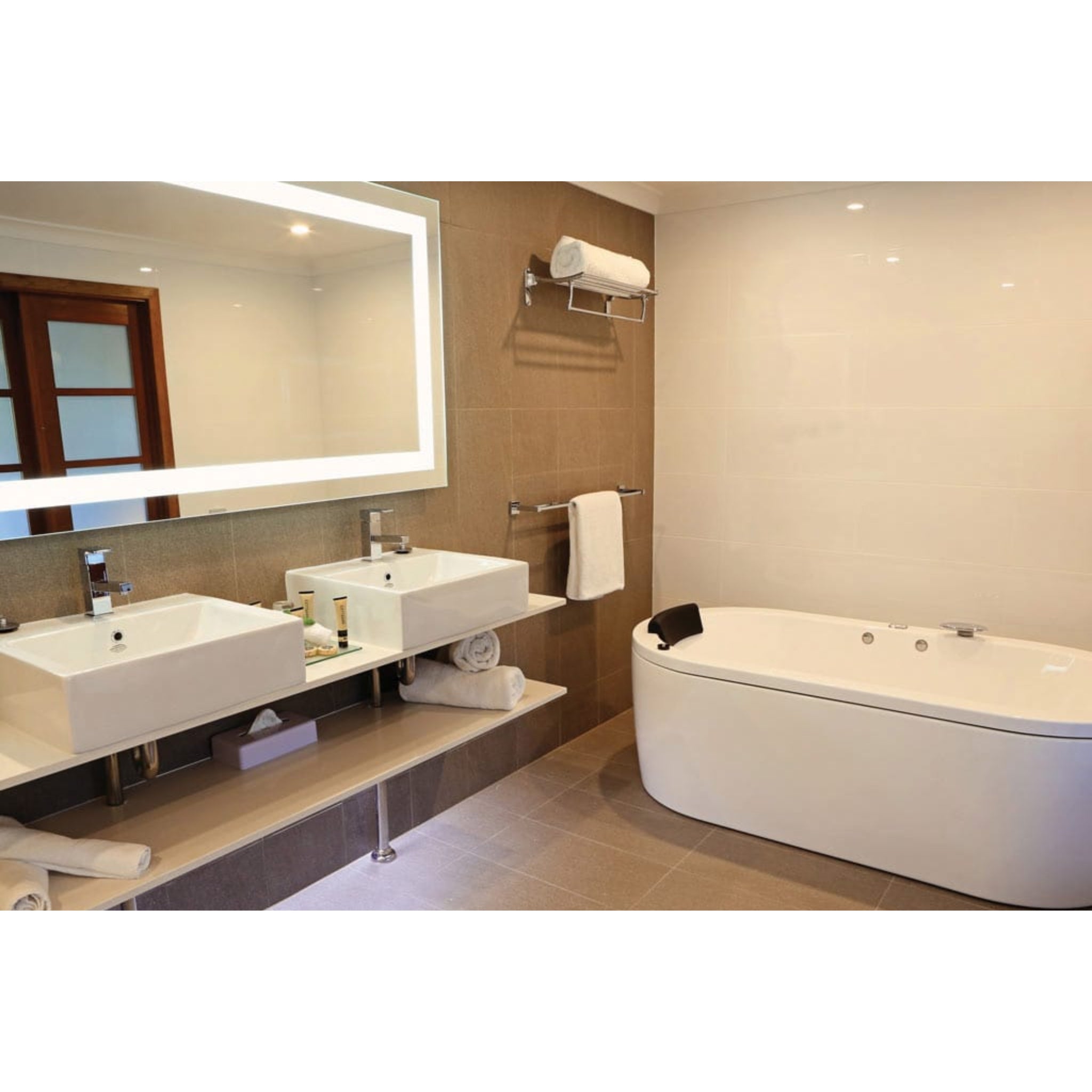 THERMOGROUP ABLAZE PREMIUM SR RANGE BACK-LIT MIRROR 1200X800MM