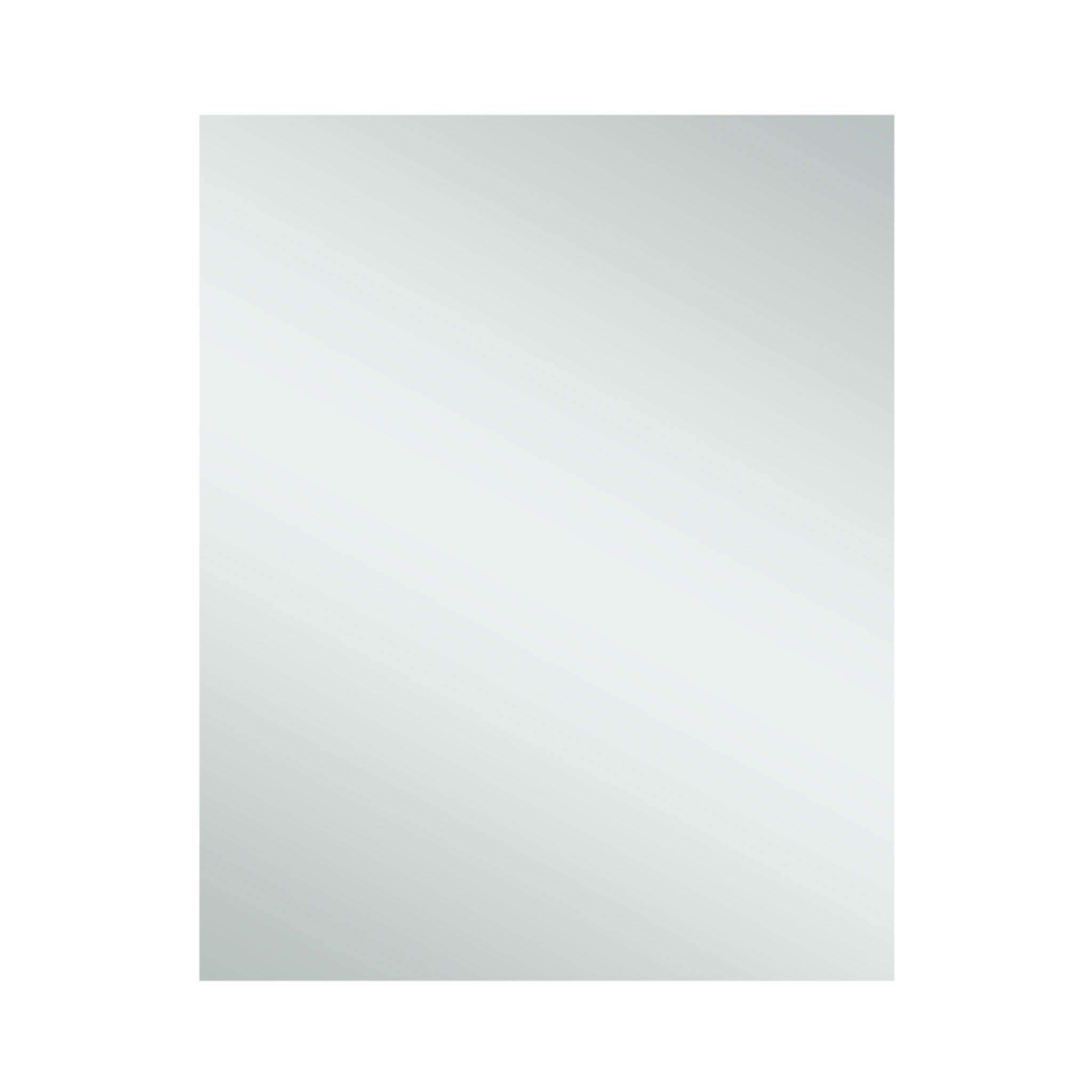 THERMOGROUP ABLAZE RECTANGLE POLISHED EDGE MIRROR WITH DEMISTER 750X900MM