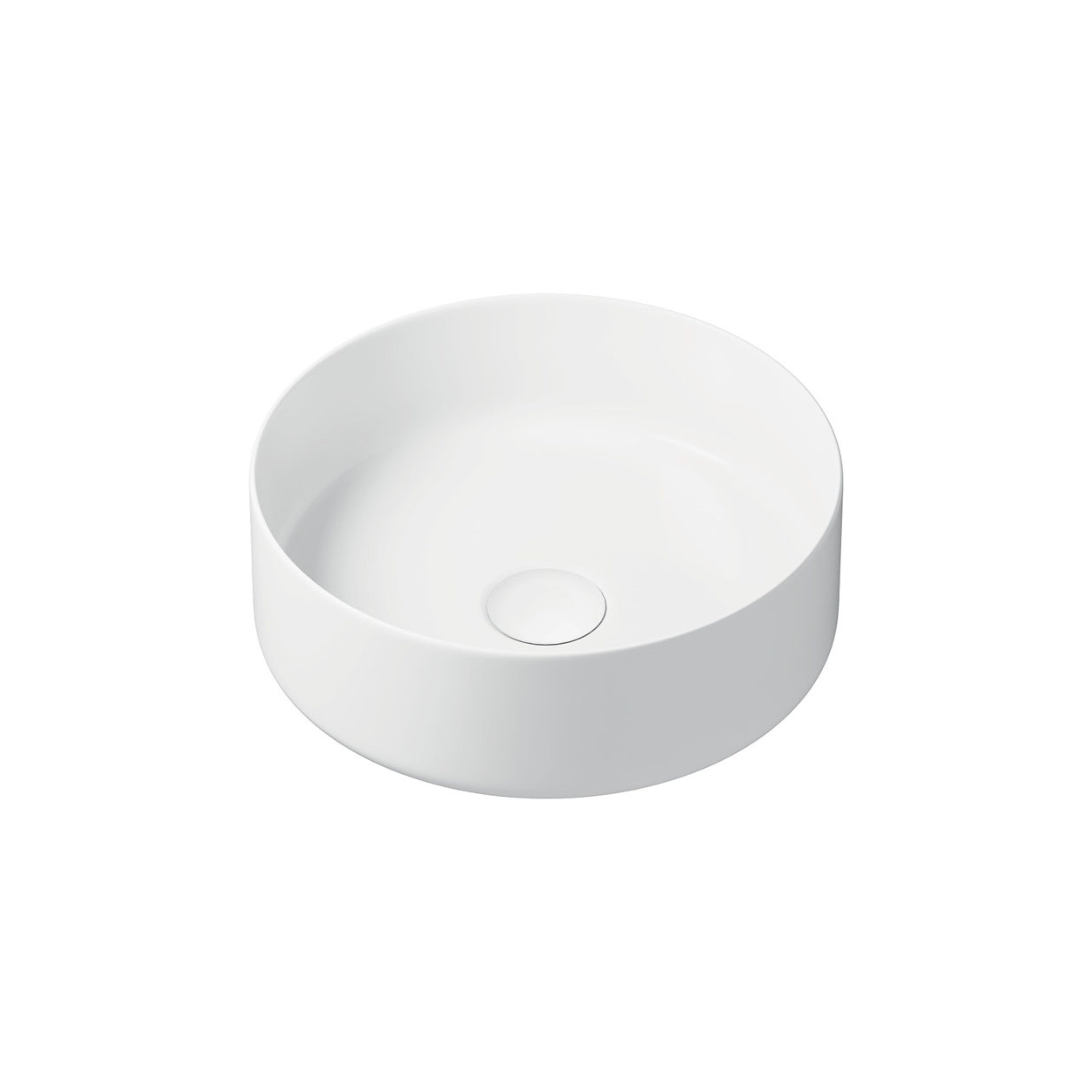 FIENZA REBA ABOVE COUNTER BASIN GLOSS WHITE 310MM
