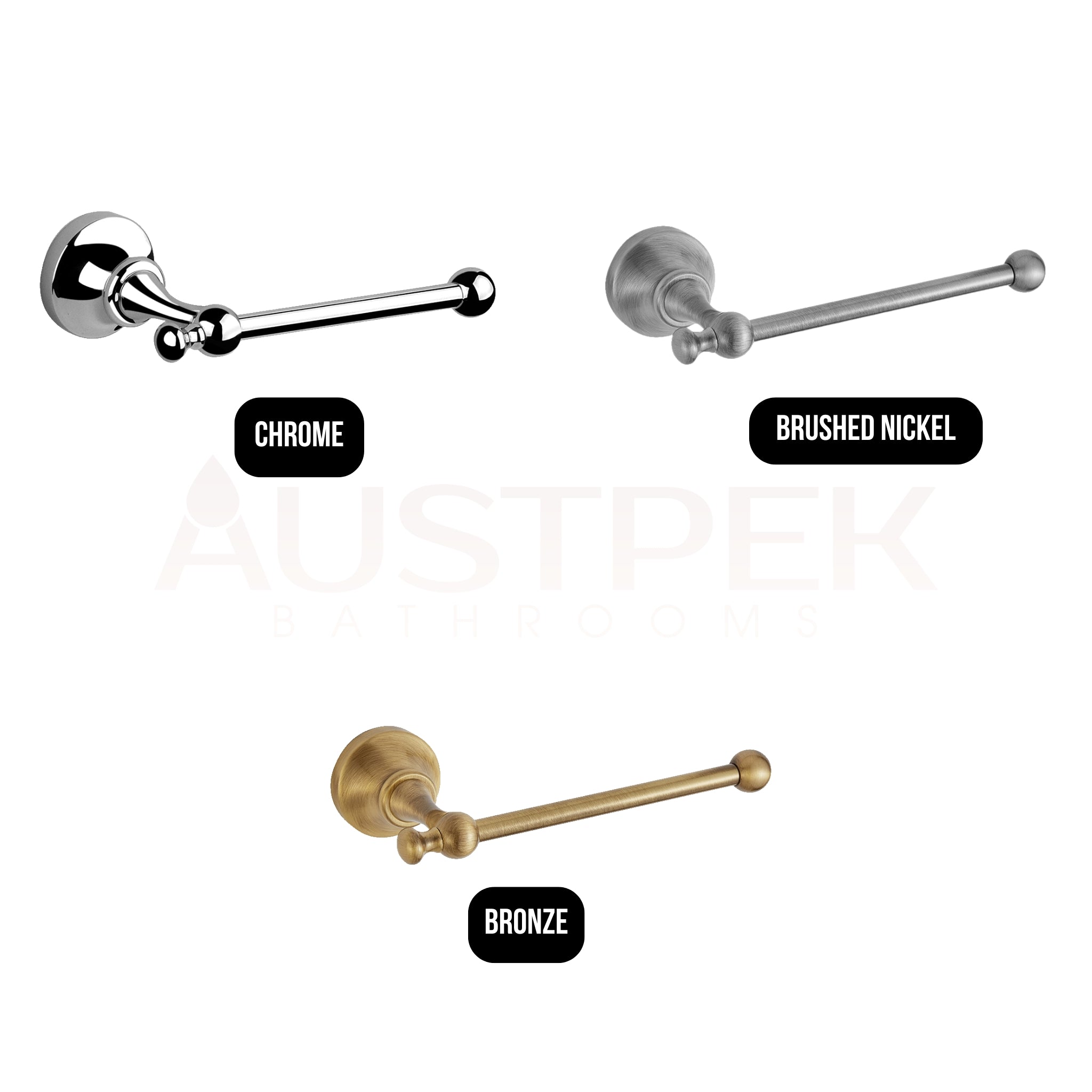 ARMANDO VICARIO PROVINCIAL TOILET ROLL HOLDER BRUSHED NICKEL