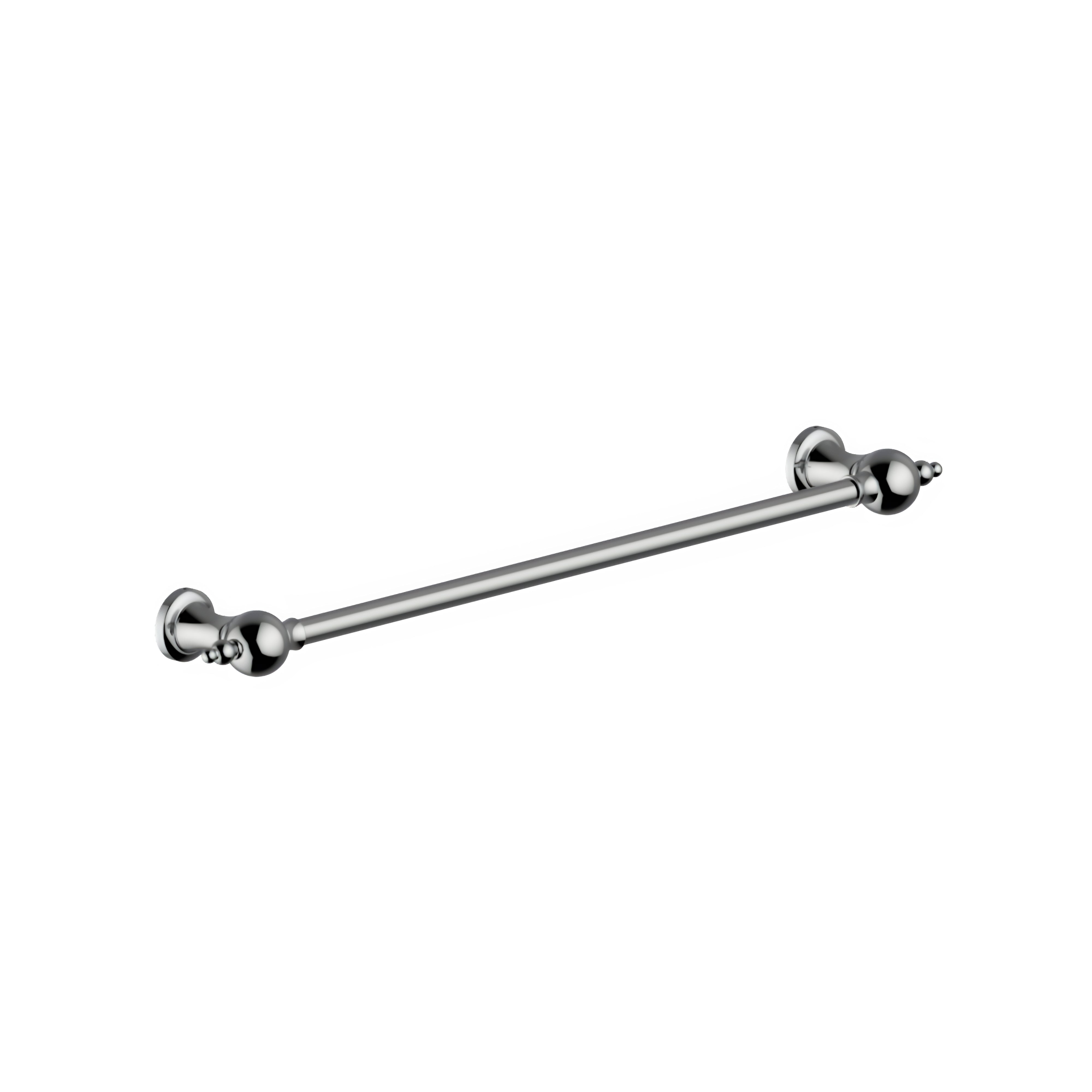 ARMANDO VICARIO PROVINCIAL NON-HEATED SINGLE TOWEL RAIL CHROME 600MM