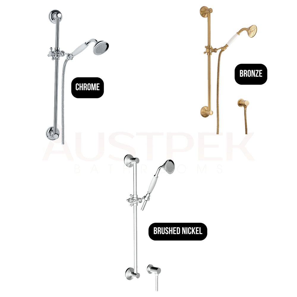 ARMANDO VICARIO PROVINCIAL SHOWER ON RAIL 625MM BRONZE