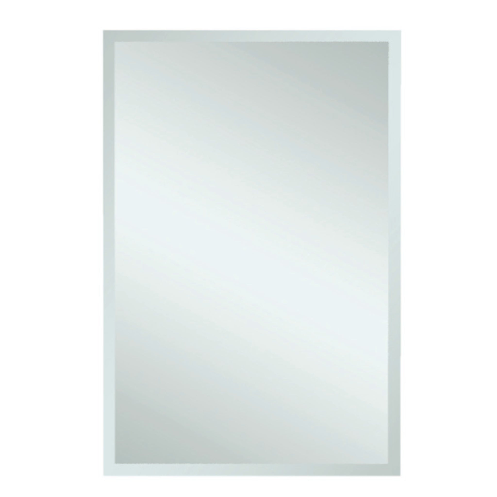 THERMOGROUP ABLAZE RECTANGLE 25MM BEVEL EDGE MIRROR WITH DEMISTER 800X1200MM