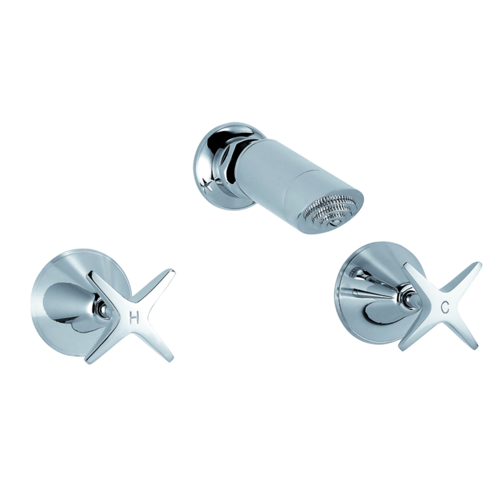 IKON PGNZ LEAD FREE SHOWER TAP SET 135MM CHROME