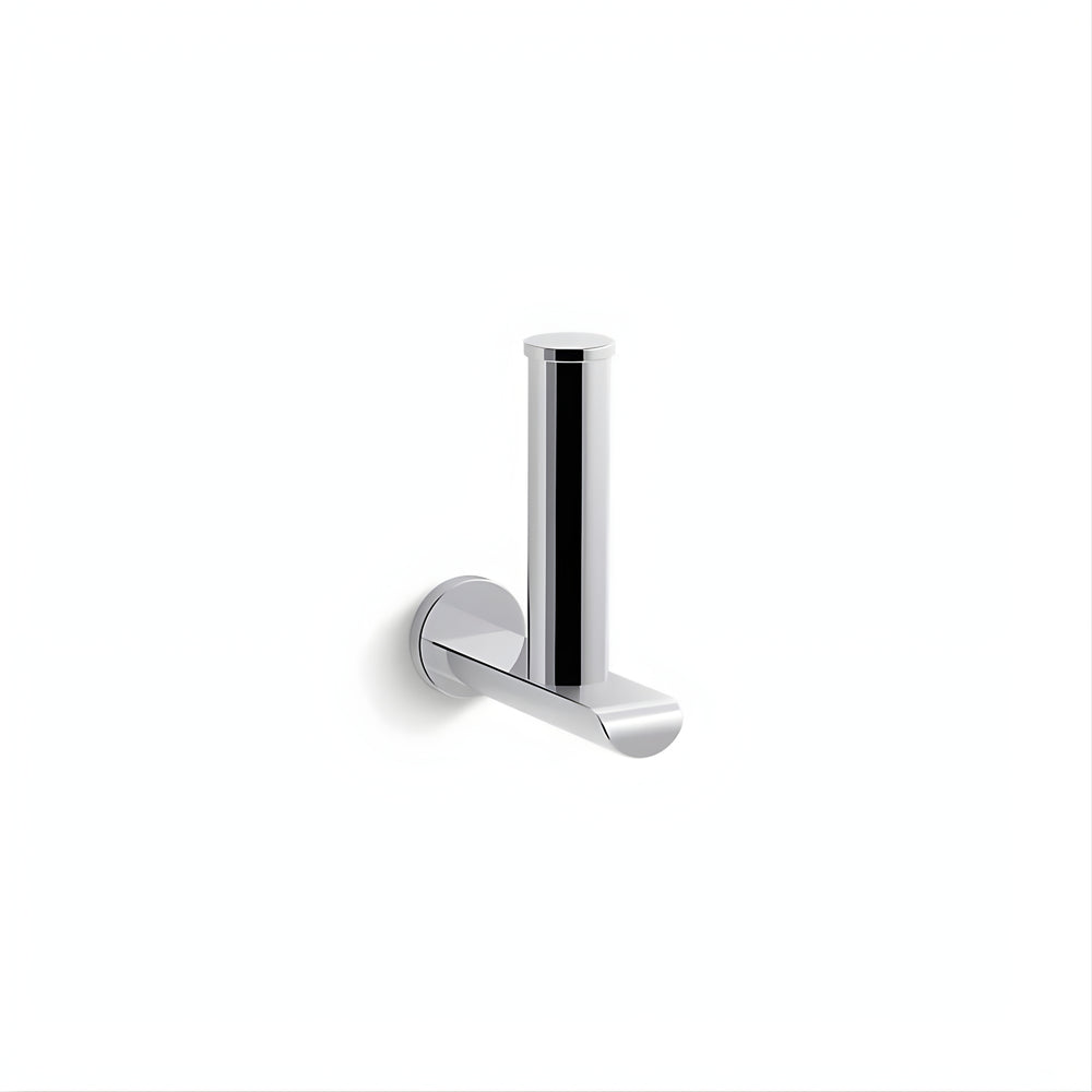 KOHLER AVID VERTICAL TOILET PAPER HOLDER CHROME