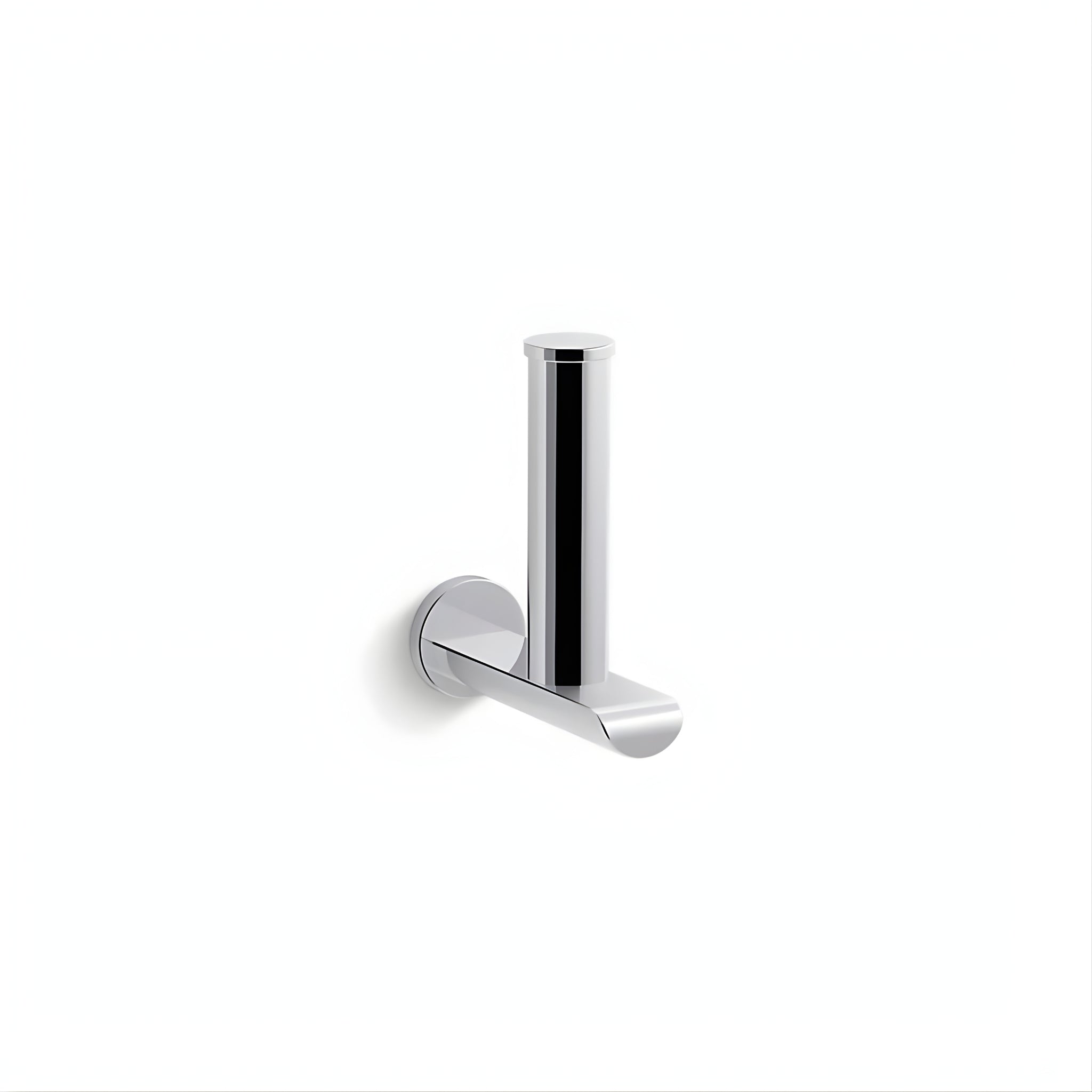 KOHLER AVID VERTICAL TOILET PAPER HOLDER CHROME