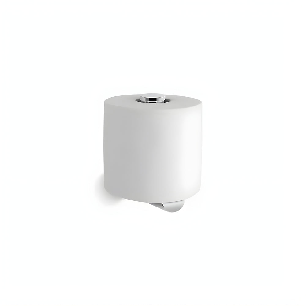 KOHLER AVID VERTICAL TOILET PAPER HOLDER CHROME