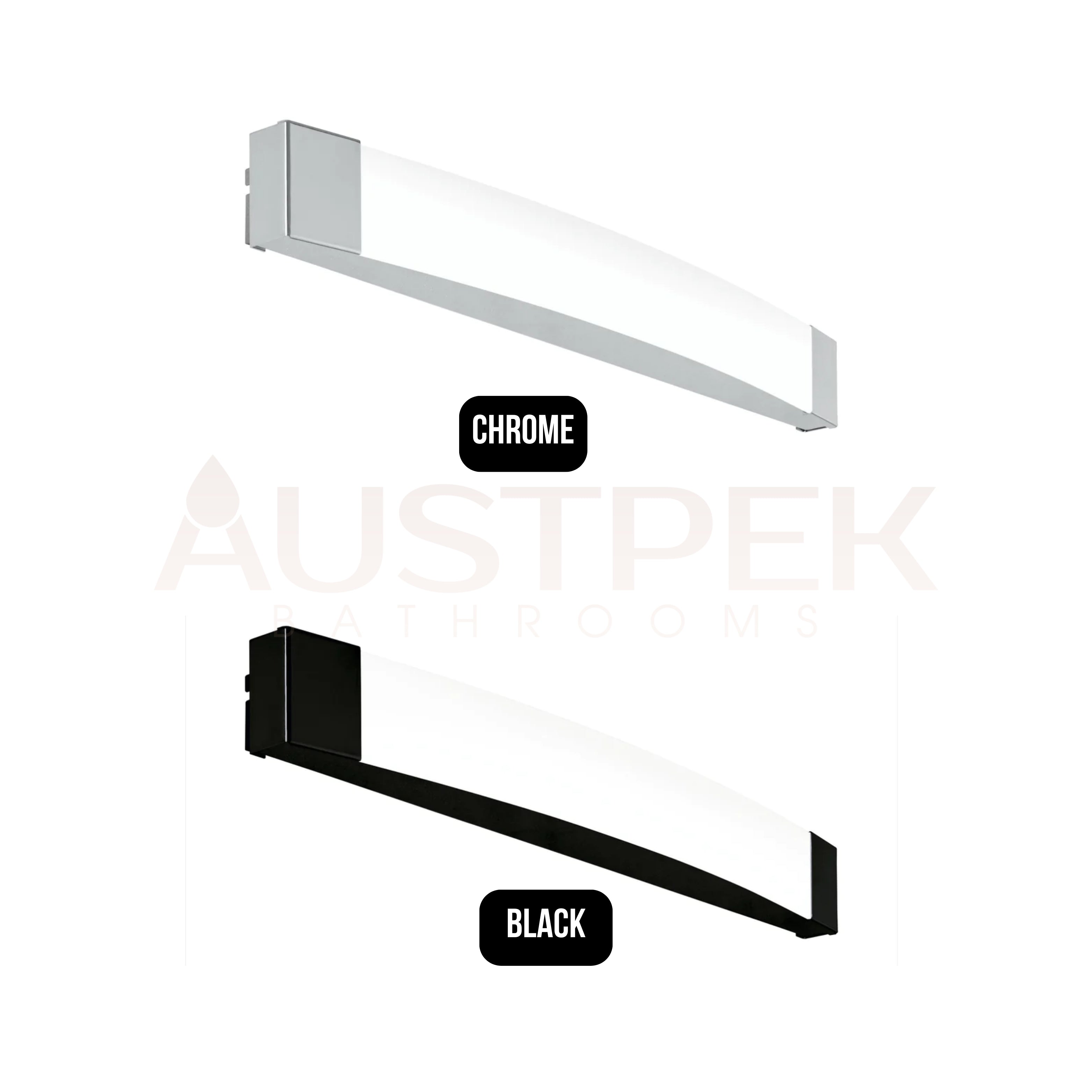 EGLO SIDERNO LED MIRROR LIGHT BLACK 580MM