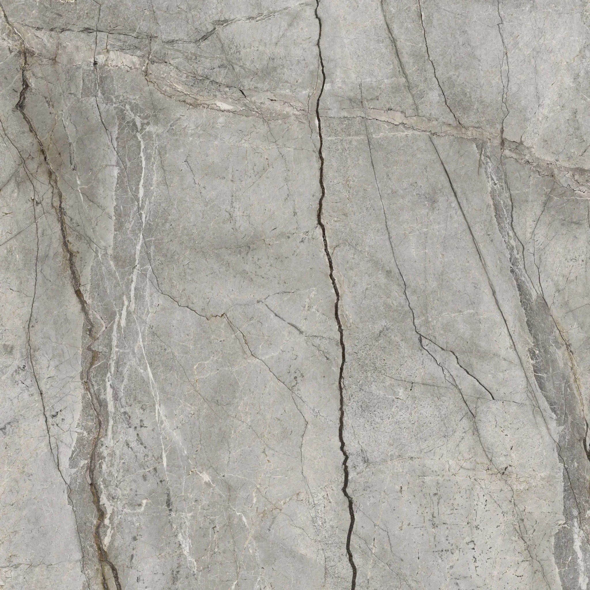 MARAZZI MYSTONE SILVER ROOT GREY NATURALE 600X600MM SQUARE TILE (PER BOX)
