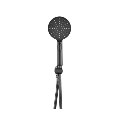 BELLA VISTA MICA WIDE HAND SHOWER GUN METAL