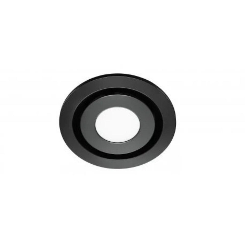 VENTAIR AIRBUS 200 ROUND FASCIA WITH 10W LED PANEL SILVER