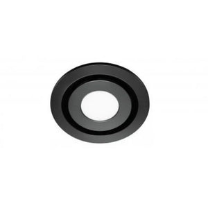 VENTAIR AIRBUS 200 ROUND FASCIA WITH 10W LED PANEL SILVER