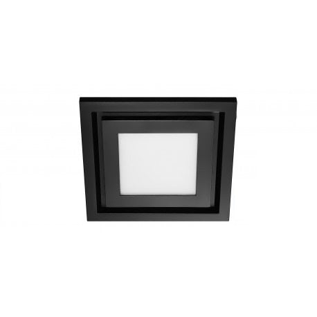 VENTAIR AIRBUS 200 SQUARE FASCIA WITH 10W LED PANEL SILVER