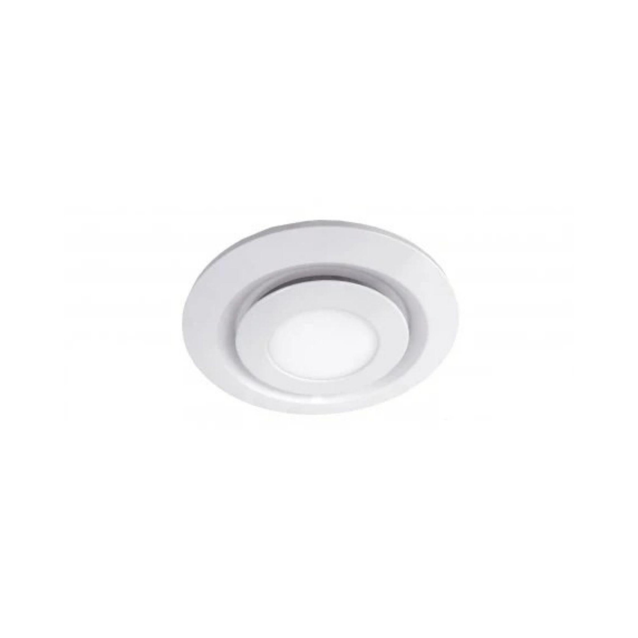 VENTAIR AIRBUS 200 ROUND FASCIA WITH 10W LED PANEL BLACK