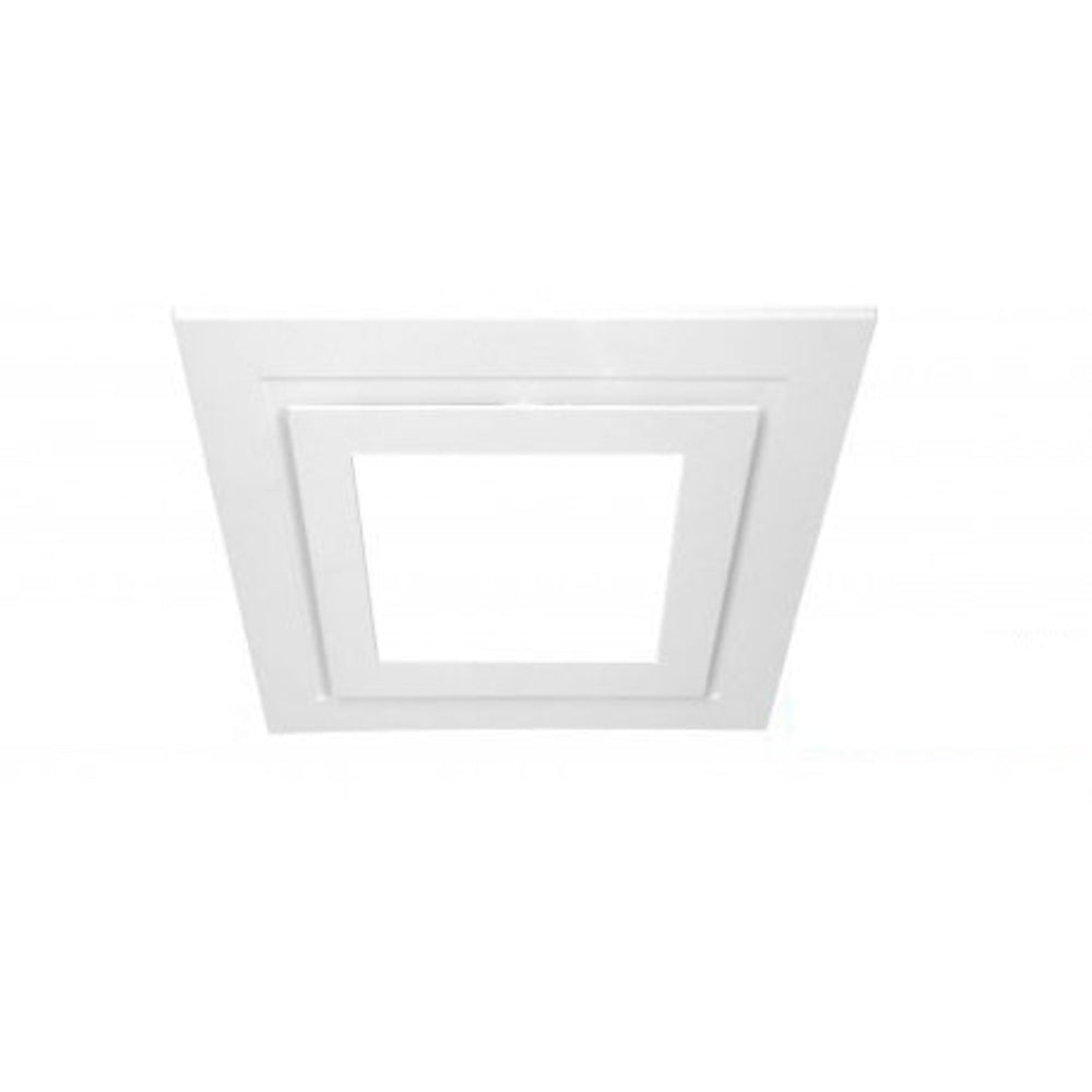VENTAIR AIRBUS 250 SQUARE FASCIA WITH 14W LED PANEL BLACK