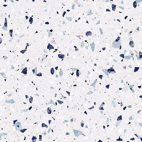 ARROW CLASSIC TERRAZZO ROYAL BLUE MATTE TILE SAMPLE (1PC)