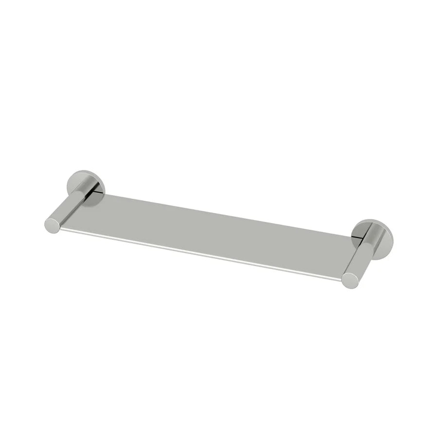 AMOZA SHOWER SHELF BRUSHED STAINLESS STEEL