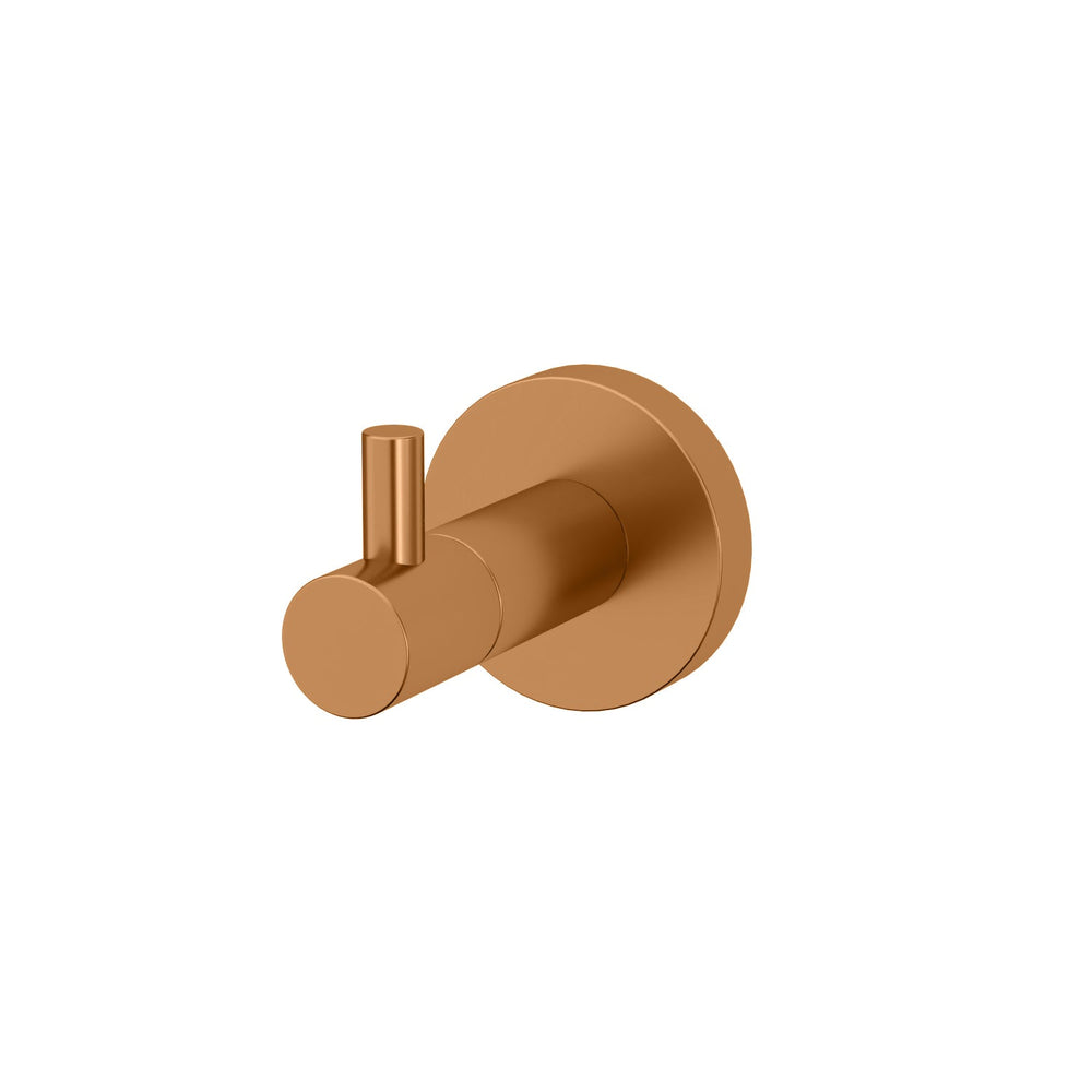 AMOZA ROBE HOOK BRUSHED COPPER