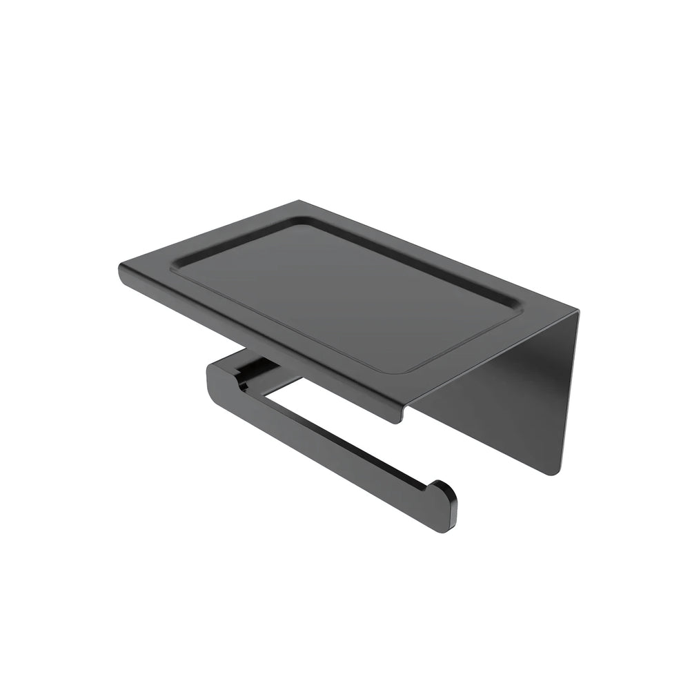 OSKAR PAPER HOLDER 187MM GUN METAL